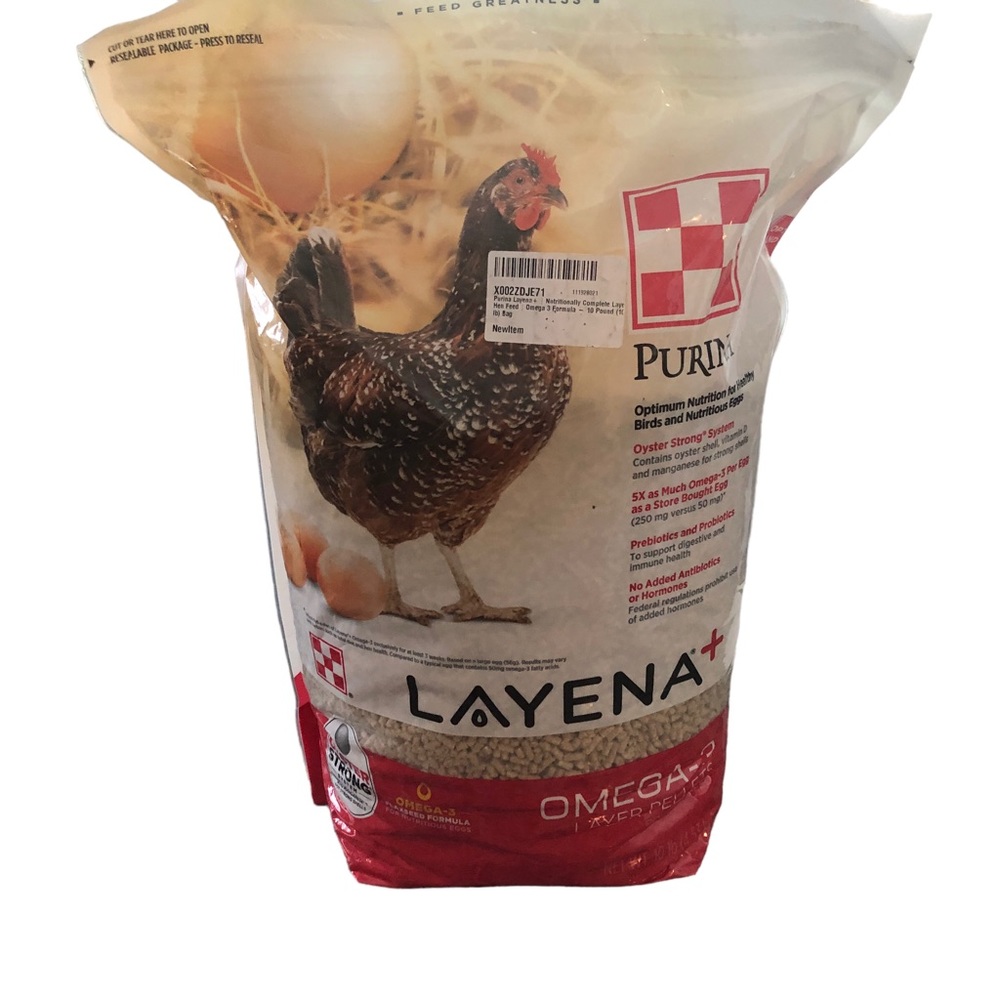 NWT PURINA LAYENA+ Omega3 Layer Pellets Optimum nutrition poultry feed New